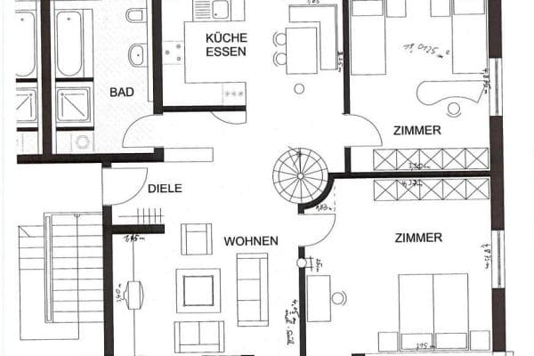 Predaj bytu 3-izbový 105 m², Ammerndorf Predaj bytu 3-izbový 105 m², Ammerndorf
