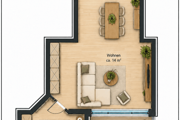 Prenájom bytu 2-izbový 54 m², Bad Breisig Prenájom bytu 2-izbový 54 m², Bad Breisig