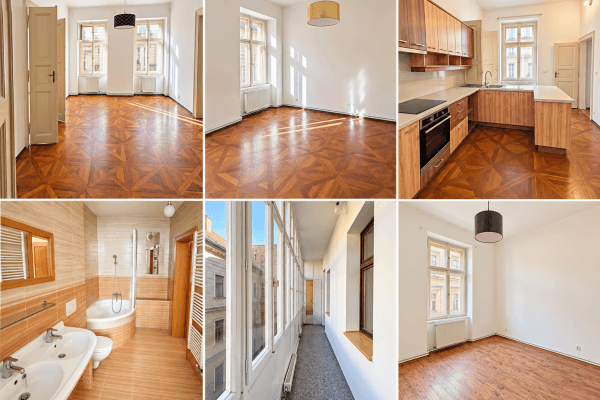 Prenájom bytu 5-izbový 152 m², Vltavská, Praha Prenájom bytu 5-izbový 152 m², Vltavská, Praha