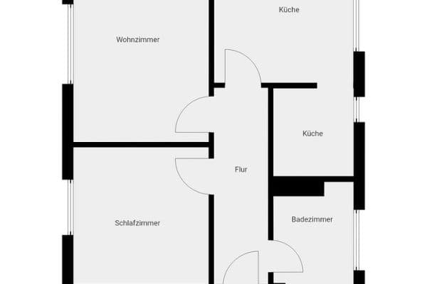 Prenájom bytu 3-izbový 46 m², Metzer Straße 11, Köln Prenájom bytu 3-izbový 46 m², Metzer Straße 11, Köln