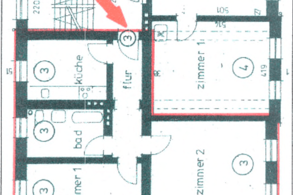 Predaj bytu 2-izbový 58 m², Fehrbellinerstraße 26, Berlin, Berlín Predaj bytu 2-izbový 58 m², Fehrbellinerstraße 26, Berlin, Berlín