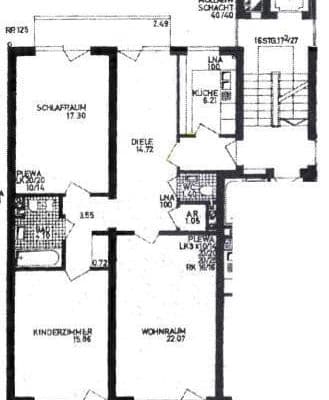 Predaj bytu 3-izbový 94 m², Nürnberg Predaj bytu 3-izbový 94 m², Nürnberg