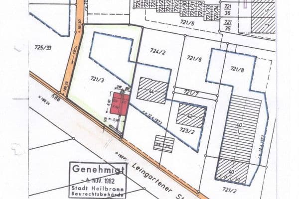 Predaj pozemku 821 m², Leingartener Str. 46, Heilbronn, Bádensko-Wurttembersko Predaj pozemku 821 m², Leingartener Str. 46, Heilbronn, Bádensko-Wurttembersko
