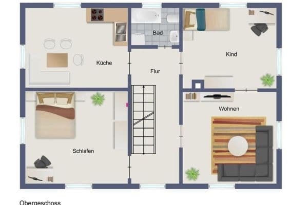 Prenájom bytu 4-izbový 115 m², Bechhofen Prenájom bytu 4-izbový 115 m², Bechhofen