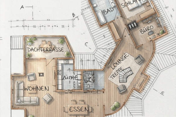 Prenájom bytu 4-izbový 165 m², Moselstraße 9, Duisburg Prenájom bytu 4-izbový 165 m², Moselstraße 9, Duisburg