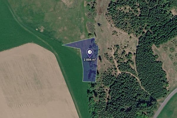 Predaj pozemku 2.894 m², Předín Predaj pozemku 2.894 m², Předín