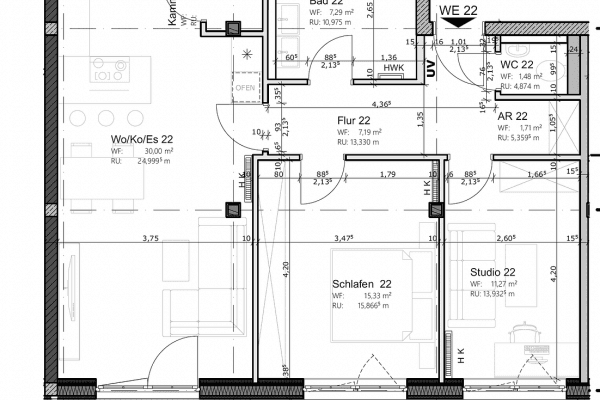 Prenájom bytu 3-izbový 80 m², Heroldsberg Prenájom bytu 3-izbový 80 m², Heroldsberg