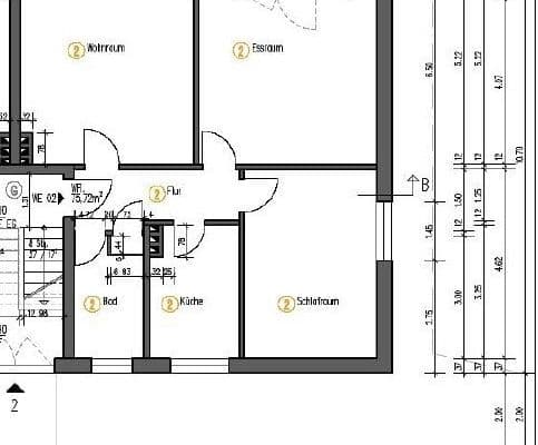 Prenájom bytu 3-izbový 76 m², Hamburg Prenájom bytu 3-izbový 76 m², Hamburg