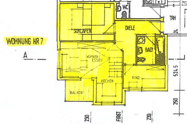 Prenájom bytu 3-izbový 64 m², Hohlweg 14, Cleebronn Prenájom bytu 3-izbový 64 m², Hohlweg 14, Cleebronn