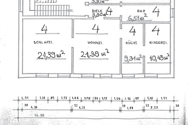 Predaj bytu 3-izbový 74 m², Herne, Severné Porýnie - Westfálsko Predaj bytu 3-izbový 74 m², Herne, Severné Porýnie - Westfálsko