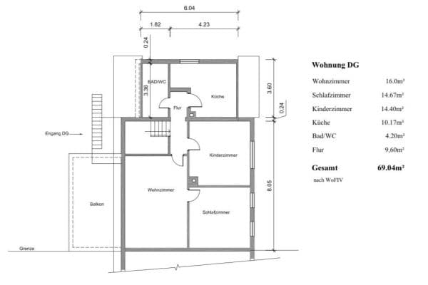 Prenájom bytu 3-izbový 69 m², Abstatter Straße 36, Untergruppenbach Prenájom bytu 3-izbový 69 m², Abstatter Straße 36, Untergruppenbach