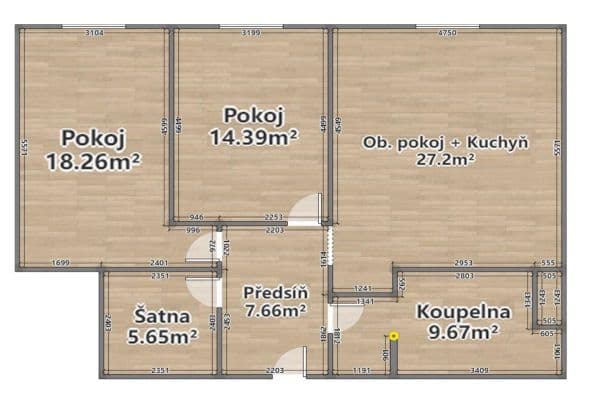 Predaj bytu 3-izbový 82 m², Otýlie Beníškové, Plzeň, Plzeňský kraj Predaj bytu 3-izbový 82 m², Otýlie Beníškové, Plzeň, Plzeňský kraj