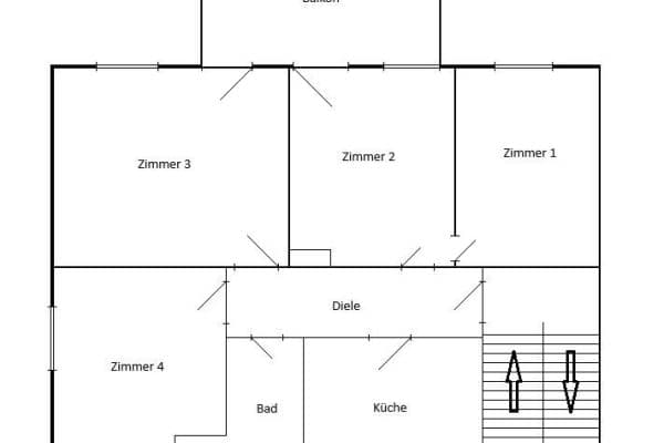 Prenájom bytu 4-izbový 99 m², Glindower Chausseestr. 145, Werder OT Glindow Prenájom bytu 4-izbový 99 m², Glindower Chausseestr. 145, Werder OT Glindow