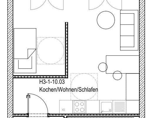Prenájom bytu 1-izbový 48 m², Regener Straße 65, Berlin, Berlín Prenájom bytu 1-izbový 48 m², Regener Straße 65, Berlin, Berlín