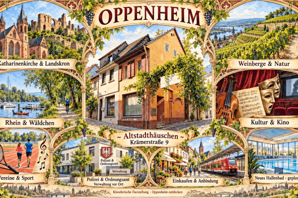 Prenájom bytu 2-izbový 58 m², Krämerstraße 9, Oppenheim Prenájom bytu 2-izbový 58 m², Krämerstraße 9, Oppenheim