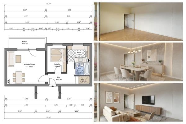 Predaj bytu 2-izbový 55 m², Belfaster Strasse 35, Berlin Mitte, Berlín Predaj bytu 2-izbový 55 m², Belfaster Strasse 35, Berlin Mitte, Berlín