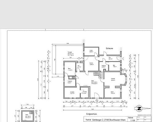 Predaj domu 290 m², pozemok 4.718 m², Gehlbergen 2, Bruchhausen-Vilsen Predaj domu 290 m², pozemok 4.718 m², Gehlbergen 2, Bruchhausen-Vilsen