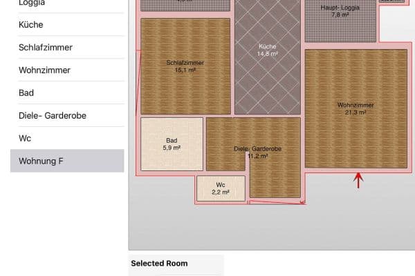 Prenájom bytu 2-izbový 75 m², Pfalzeler-Straße 87B, Trier Prenájom bytu 2-izbový 75 m², Pfalzeler-Straße 87B, Trier