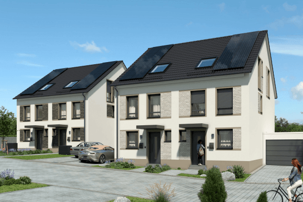 Predaj domu 128 m², pozemok 240 m², Am Kapellenberg 5-8, Saulheim Predaj domu 128 m², pozemok 240 m², Am Kapellenberg 5-8, Saulheim