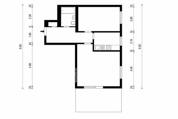 Predaj bytu 2-izbový 64 m², Adendorf Predaj bytu 2-izbový 64 m², Adendorf