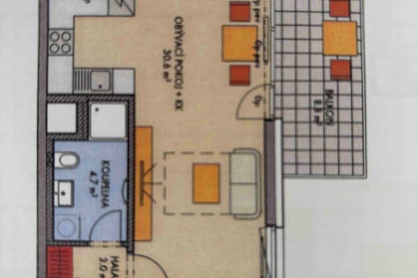 Predaj bytu 1-izbový 39 m², Prosecká, Praha Predaj bytu 1-izbový 39 m², Prosecká, Praha