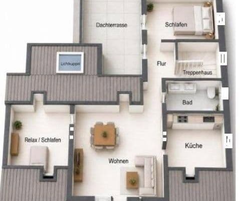 Prenájom bytu 2-izbový 80 m², Kreuzgasse 24, Hessen - Usingen Prenájom bytu 2-izbový 80 m², Kreuzgasse 24, Hessen - Usingen