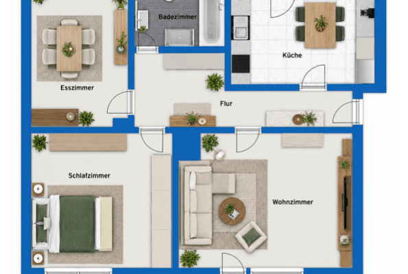 Predaj bytu 3-izbový 74 m², Gerhart-Hauptmann-Straße, Schweinfurt Predaj bytu 3-izbový 74 m², Gerhart-Hauptmann-Straße, Schweinfurt