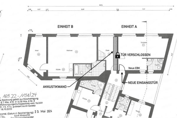 Prenájom bytu 2-izbový 76 m², Mühlenweg 58, Wuppertal Prenájom bytu 2-izbový 76 m², Mühlenweg 58, Wuppertal