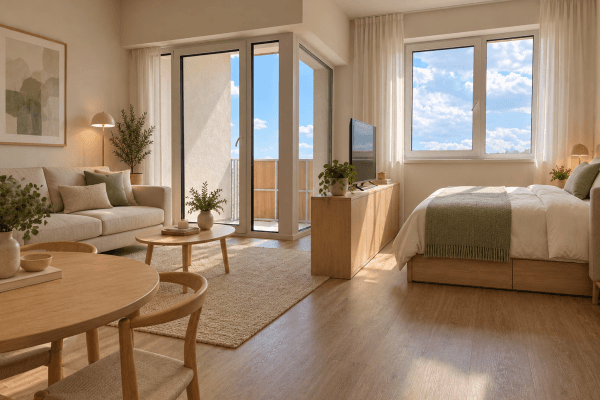 Prenájom bytu 1-izbový 40 m², Loudova, Olomouc Prenájom bytu 1-izbový 40 m², Loudova, Olomouc