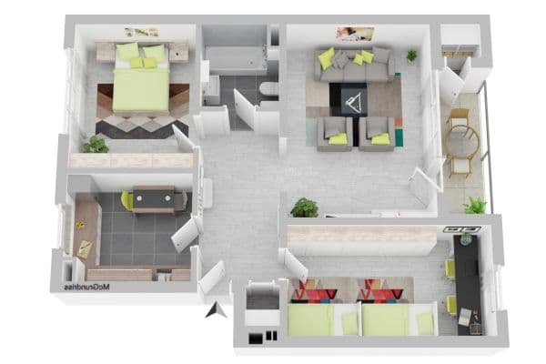Predaj bytu 3-izbový 77 m², Frank-Wedekind-Straße 00, Wiesbaden, Hesensko Predaj bytu 3-izbový 77 m², Frank-Wedekind-Straße 00, Wiesbaden, Hesensko