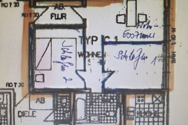 Prenájom bytu 3-izbový 60 m², Yorckstr. 28, Ludwigshafen Prenájom bytu 3-izbový 60 m², Yorckstr. 28, Ludwigshafen