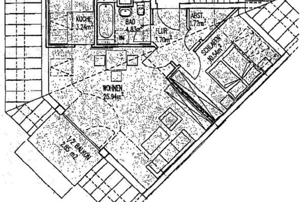 Prenájom bytu 2-izbový 53 m², Kirchstraße 15, Zwickau, Sasko Prenájom bytu 2-izbový 53 m², Kirchstraße 15, Zwickau, Sasko