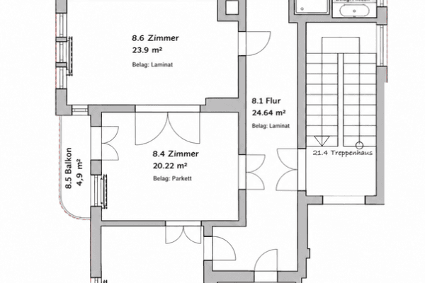 Prenájom bytu 5-izbový 150 m², Paracelsusstraße 2c, Halle (Saale), Sasko-Anhaltsko Prenájom bytu 5-izbový 150 m², Paracelsusstraße 2c, Halle (Saale), Sasko-Anhaltsko