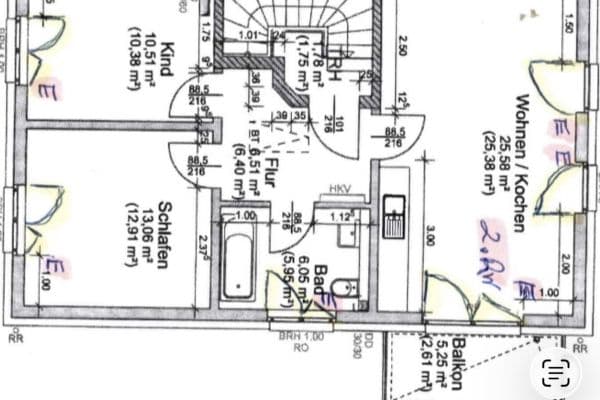 Prenájom bytu 3-izbový 67 m², Am Hopfengarten 76, Magdeburg, Sasko-Anhaltsko Prenájom bytu 3-izbový 67 m², Am Hopfengarten 76, Magdeburg, Sasko-Anhaltsko
