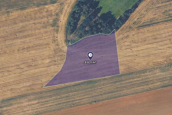 Predaj pozemku 3.277 m², Kvíčovice Predaj pozemku 3.277 m², Kvíčovice