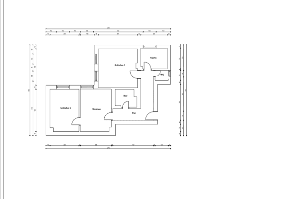 Prenájom bytu 3-izbový 68 m², Landgrabenstraße 19, Nürnberg, Bavorsko Prenájom bytu 3-izbový 68 m², Landgrabenstraße 19, Nürnberg, Bavorsko