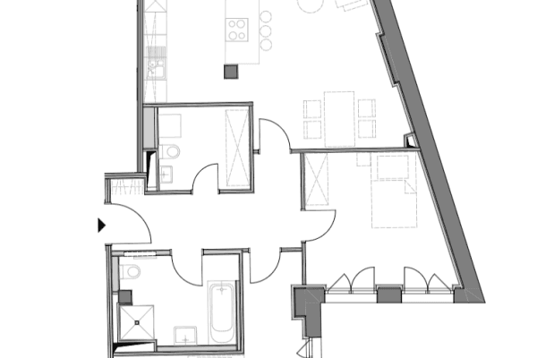 Prenájom bytu 3-izbový 102 m², Leonhardstraße 29, Nürnberg, Bavorsko Prenájom bytu 3-izbový 102 m², Leonhardstraße 29, Nürnberg, Bavorsko