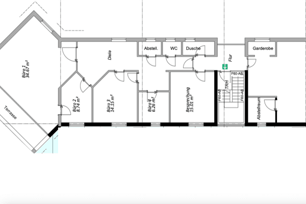 Prenájom kancelárie 180 m², Sindelfinger Straße 4, Tübingen Prenájom kancelárie 180 m², Sindelfinger Straße 4, Tübingen