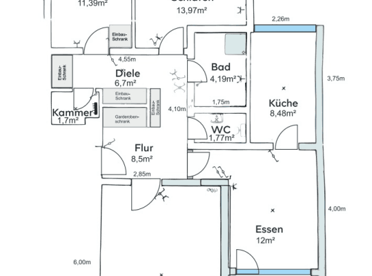 Predaj bytu 3-izbový 94 m², Goethestr. 24, Böblingen, Bádensko-Wurttembersko Predaj bytu 3-izbový 94 m², Goethestr. 24, Böblingen, Bádensko-Wurttembersko