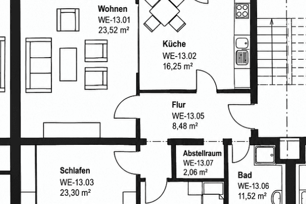 Predaj bytu 3-izbový 107 m², Augsburg, Bavorsko Predaj bytu 3-izbový 107 m², Augsburg, Bavorsko