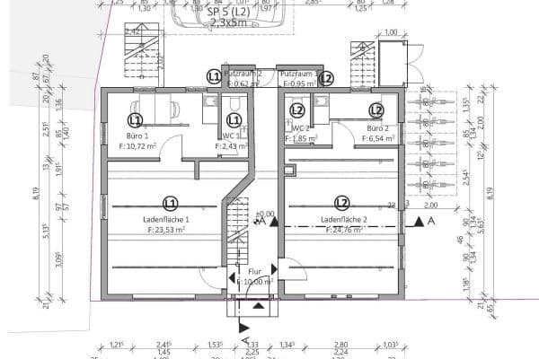 Prenájom nebytového priestoru 37 m², Braunstraße 23, Michelstadt Prenájom nebytového priestoru 37 m², Braunstraße 23, Michelstadt
