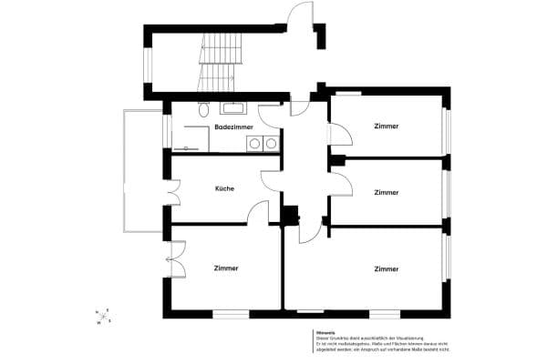 Prenájom bytu 4-izbový 84 m², Rotenwalstraße 74, Stuttgart Prenájom bytu 4-izbový 84 m², Rotenwalstraße 74, Stuttgart