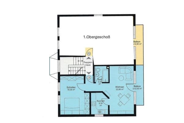 Predaj bytu 2-izbový 52 m², Tannenweg 34, Hallbergmoos, Bavorsko Predaj bytu 2-izbový 52 m², Tannenweg 34, Hallbergmoos, Bavorsko