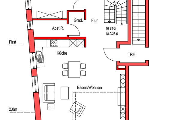 Prenájom bytu 3-izbový 116 m², Bietigheim-Bissingen Prenájom bytu 3-izbový 116 m², Bietigheim-Bissingen