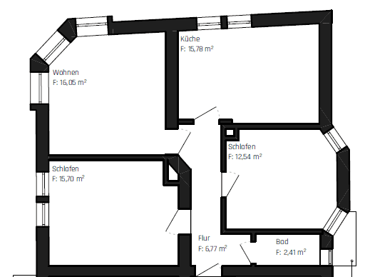 Prenájom bytu 3-izbový 70 m², Atzelhofstraße 24, Mannheim Prenájom bytu 3-izbový 70 m², Atzelhofstraße 24, Mannheim
