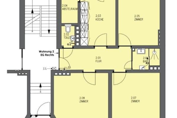 Prenájom bytu 3-izbový 71 m², Schillerstr. 5a, Wilhelmshaven, Dolné Sasko Prenájom bytu 3-izbový 71 m², Schillerstr. 5a, Wilhelmshaven, Dolné Sasko