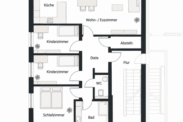 Prenájom bytu 4-izbový 120 m², Im Mainzertal 4, Rheinbach, Severné Porýnie - Westfálsko Prenájom bytu 4-izbový 120 m², Im Mainzertal 4, Rheinbach, Severné Porýnie - Westfálsko