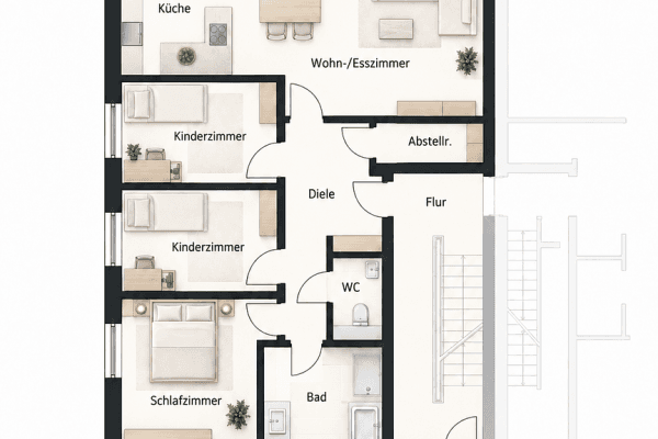 Prenájom bytu 4-izbový 120 m², Im Mainzertal 4, Rheinbach, Severné Porýnie - Westfálsko Prenájom bytu 4-izbový 120 m², Im Mainzertal 4, Rheinbach, Severné Porýnie - Westfálsko