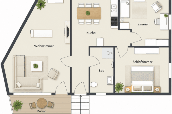 Prenájom bytu 3-izbový 90 m², Rheinland-Pfalz - Höhr-Grenzhausen Prenájom bytu 3-izbový 90 m², Rheinland-Pfalz - Höhr-Grenzhausen