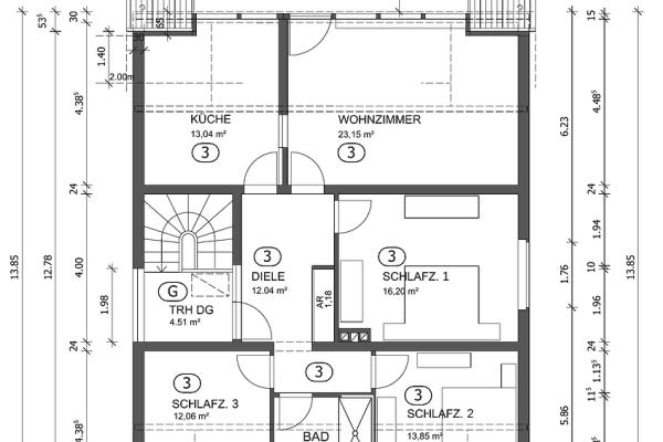 Predaj bytu 4-izbový 103 m², Bernkastel-Kues, Porýnie-Falcko Predaj bytu 4-izbový 103 m², Bernkastel-Kues, Porýnie-Falcko